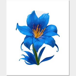 flower lily Posters and Art